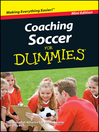 Cover image for Coaching Soccer For Dummies